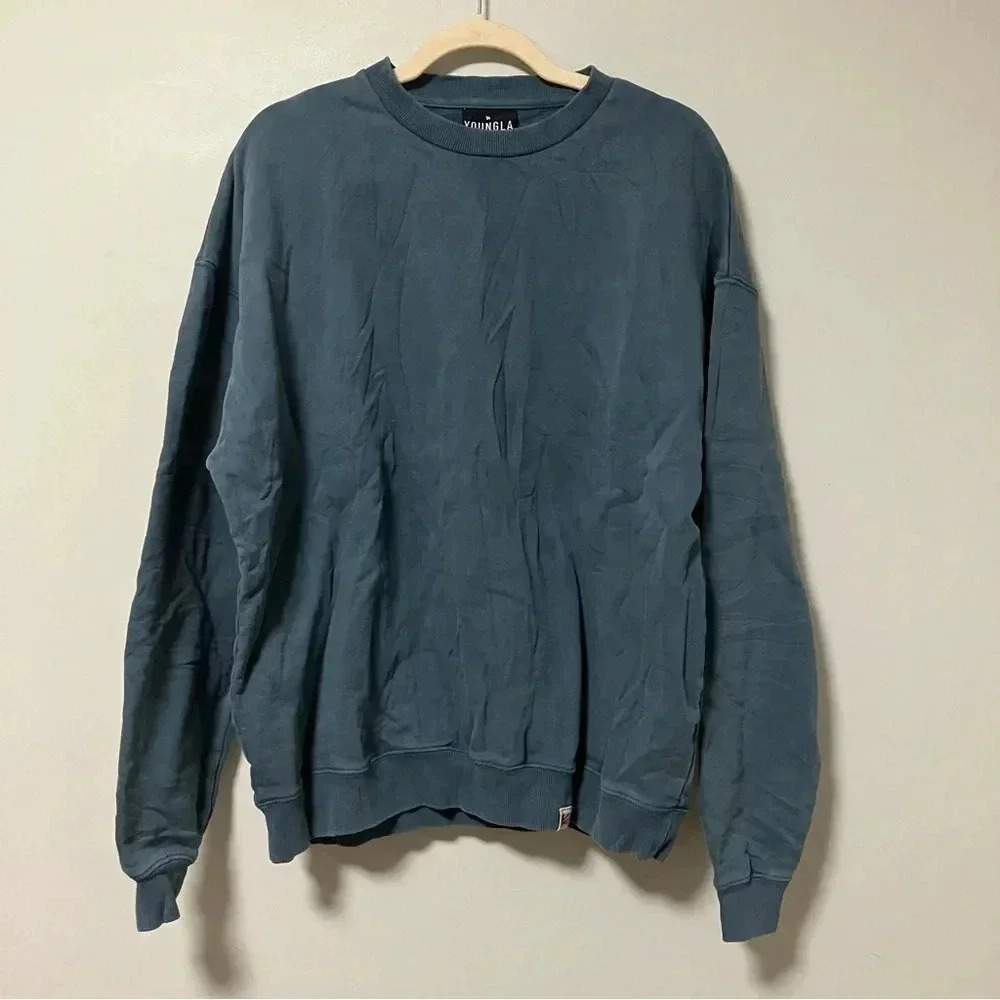 YoungLA blue  teal sweatshirt